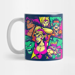 Super Hero Cartoon Mug